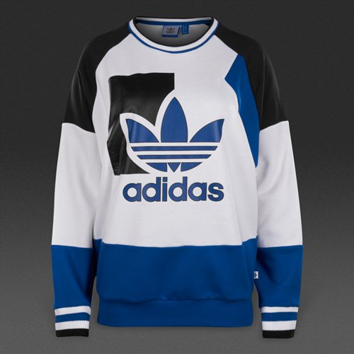 Adidas Originals Running Baggy Sweater White for Women